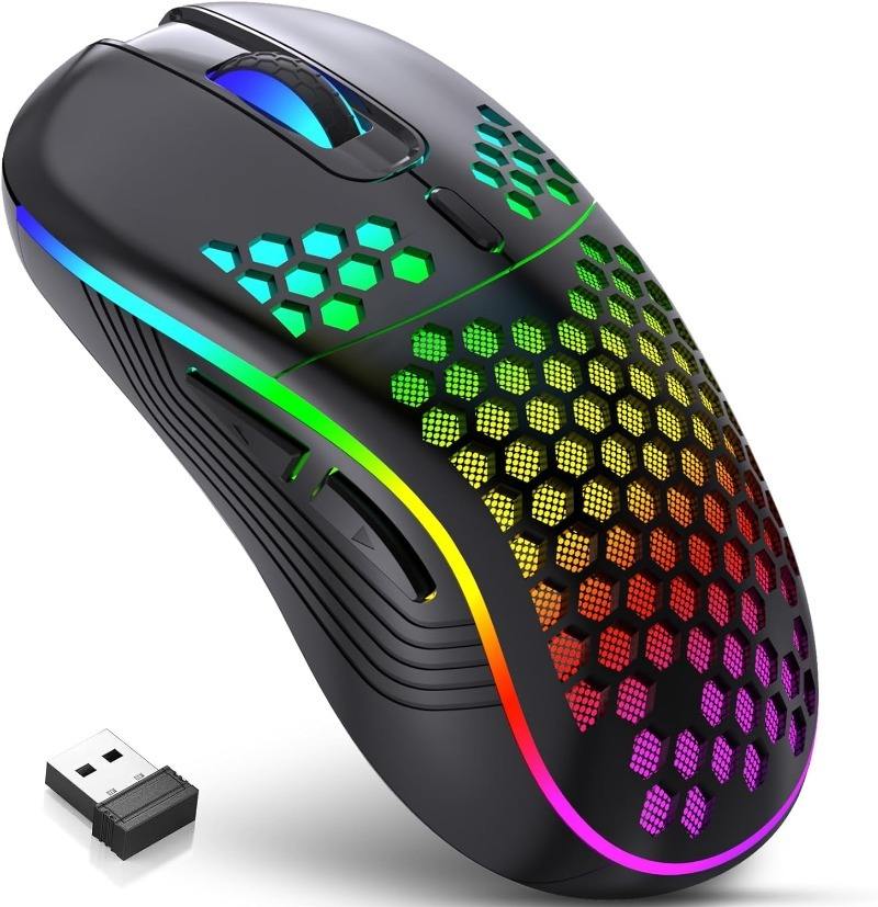 3XB WS-MS2 Wireless Rechargeable Gaming Mouse